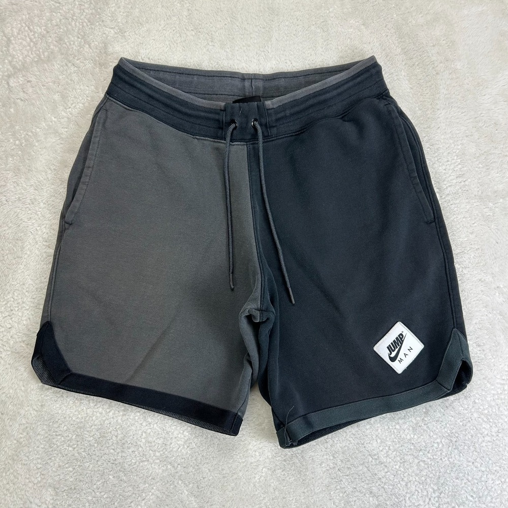 Nike Air Jordan Jumpman Classics Shorts Mens S Black Gray Athletic Standard Fit
